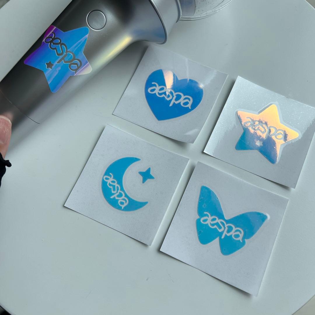 aespa エスパ　ペンライト　ステッカー　オーダー