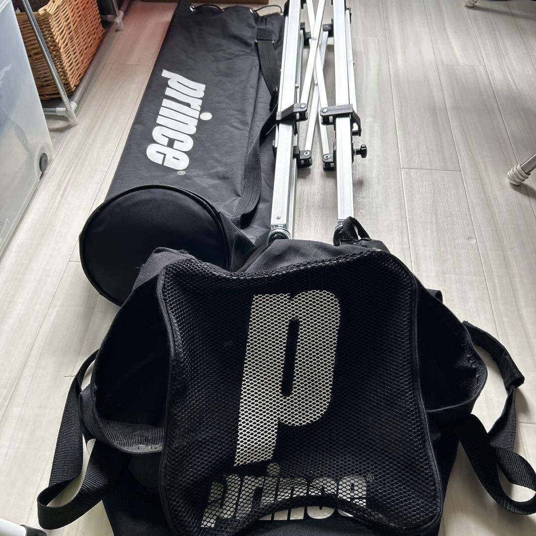 princeテニスボールバスケット　ロックピンキャスター付　定価22000円