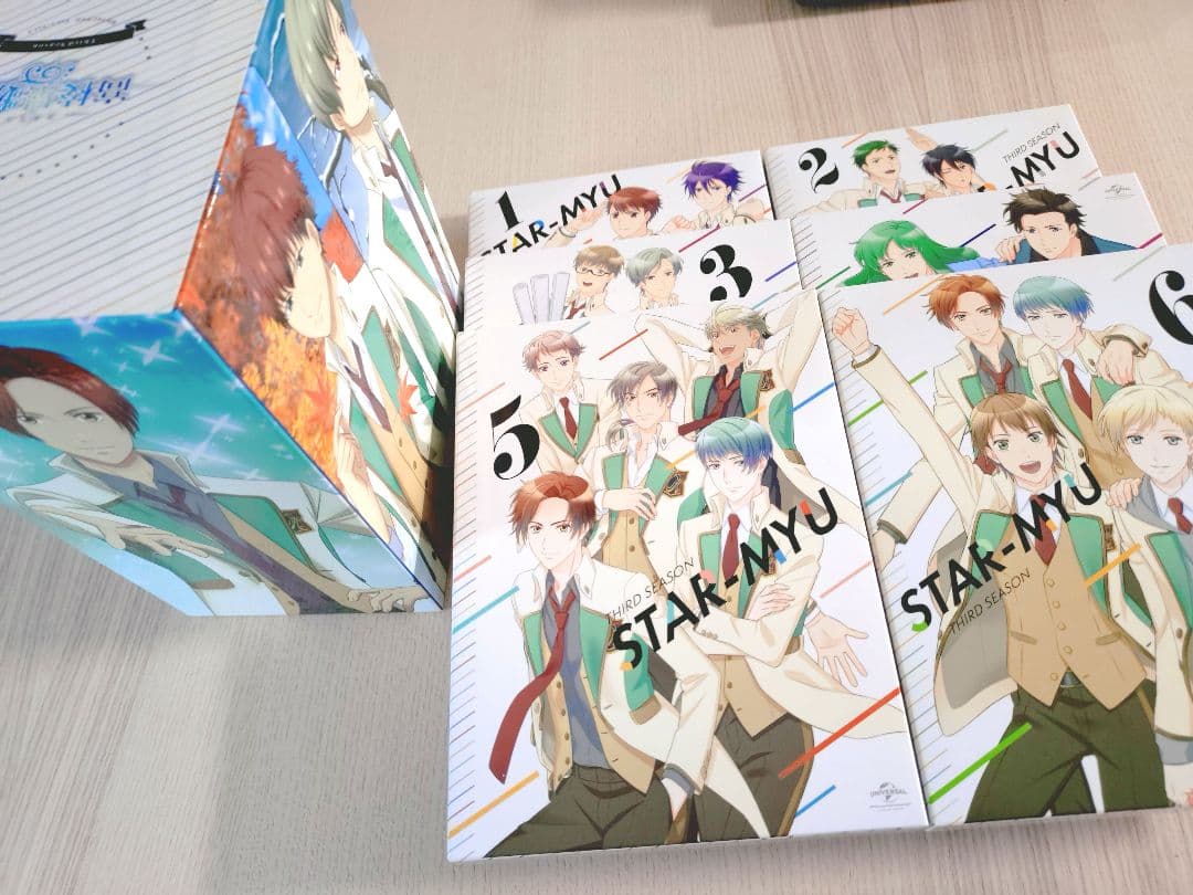 スタミュ　3期　DVD　全巻セット　星箱特典BOX付き