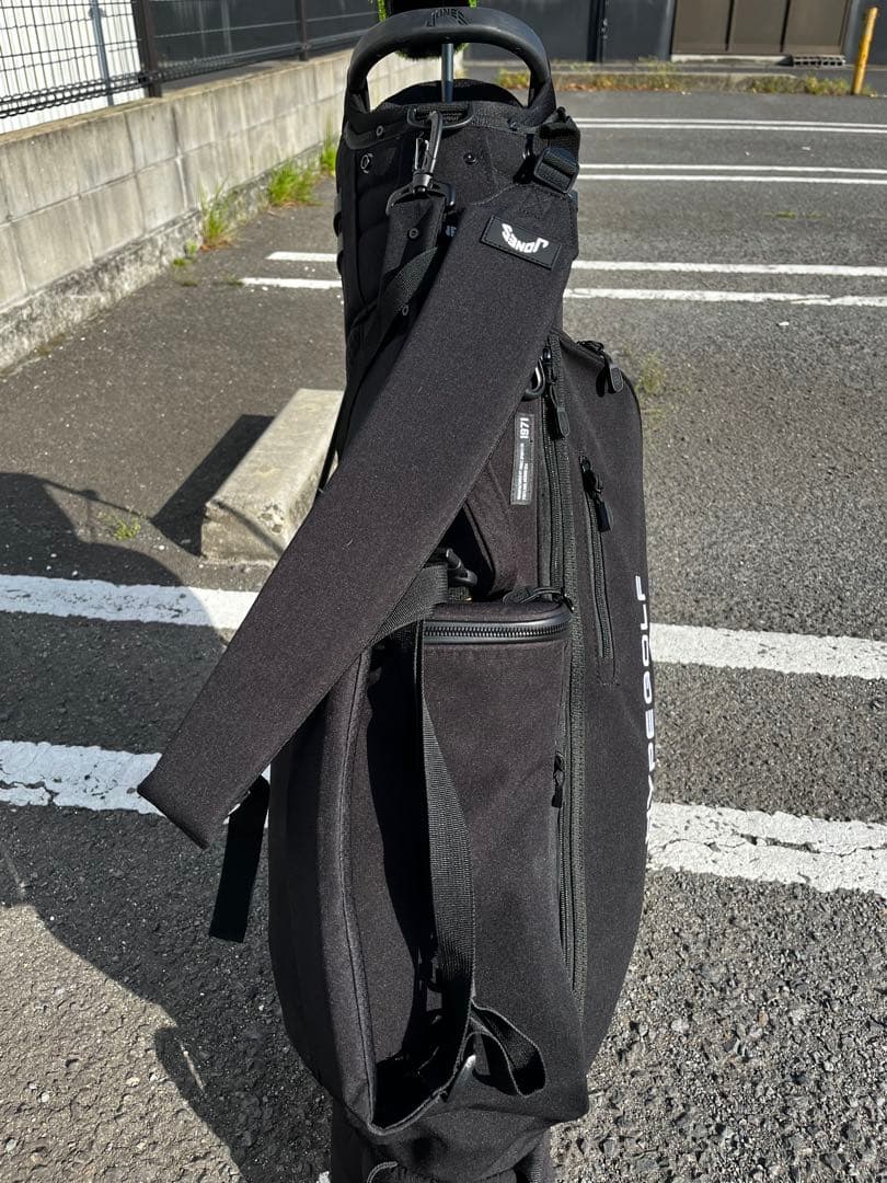 JONES HYPEGOLF キャディバッグ　ゴルフバッグ ヘッドカバー付
