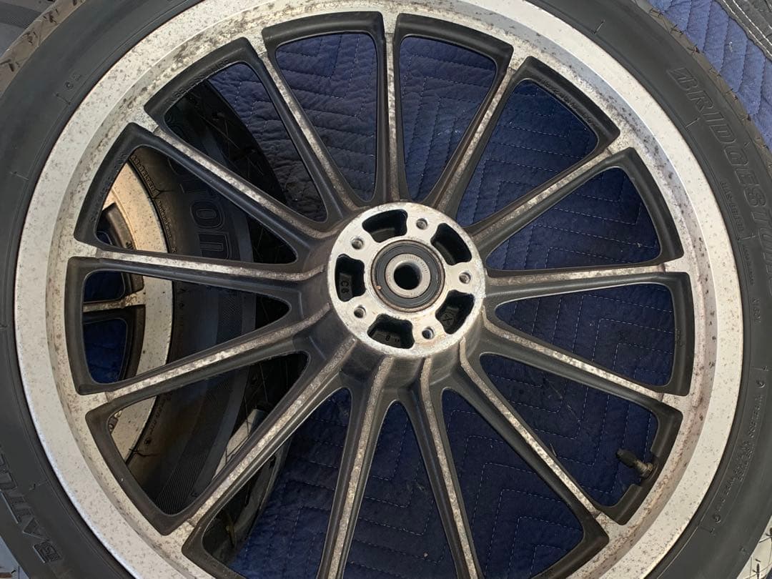 【専用】ハーレー純正 13本キャストホイール フロント リア