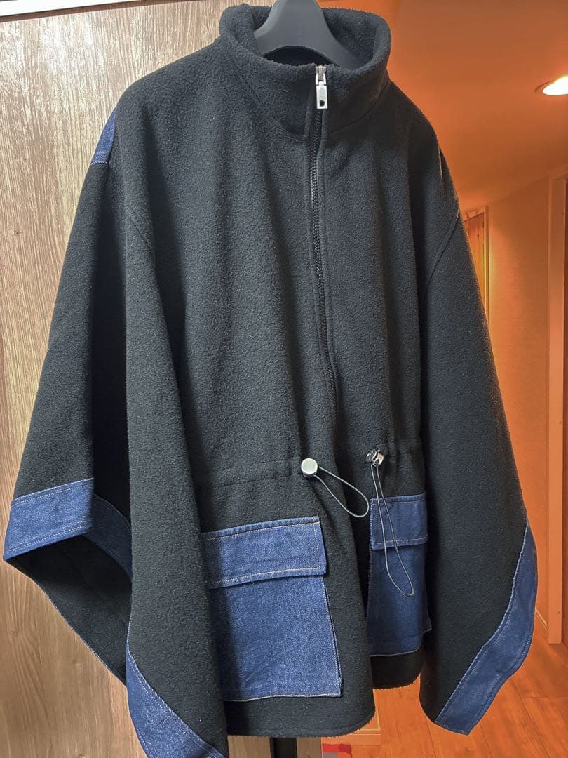 新品未使用タグ付き　desigual デニム　ポンチョ　デジグアル