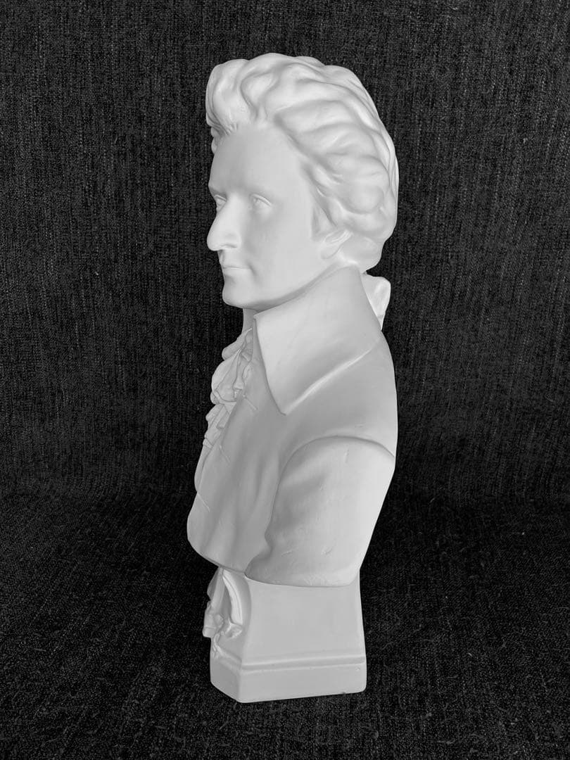 モーツァルト 石膏像 大型