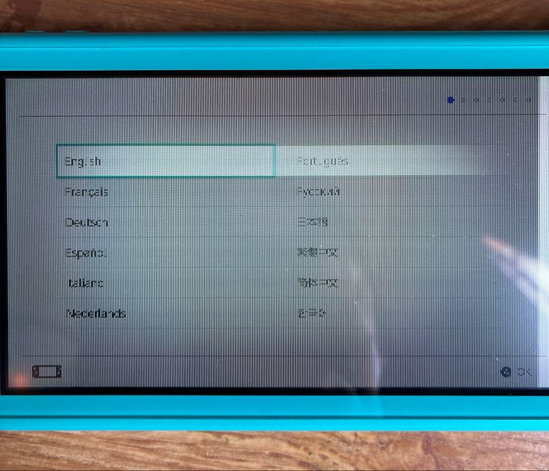 【ジャンク】Switch ライト 画面割れ