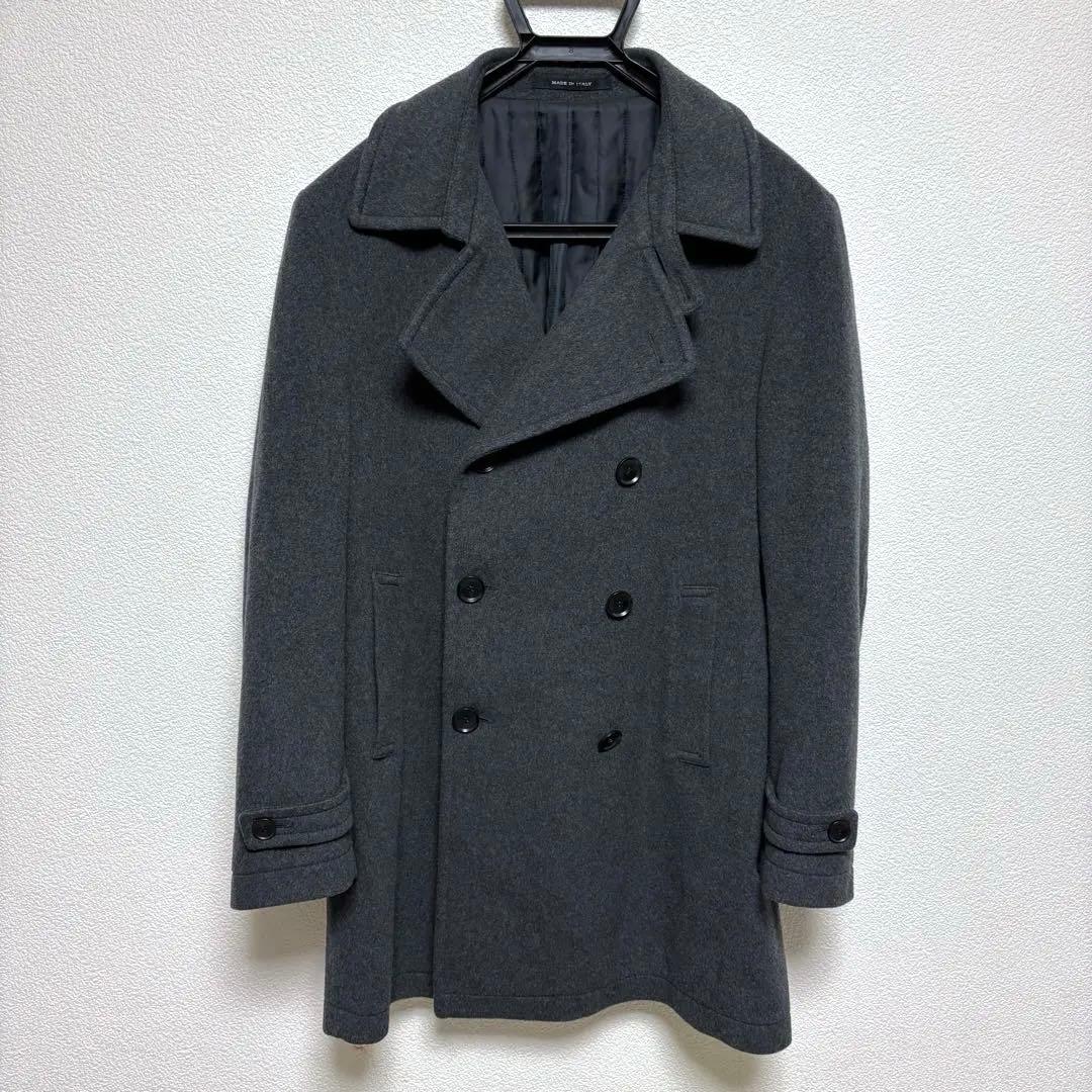 美品★TAGLIATORE タリアトーレ カシミヤ混 Ｐコート