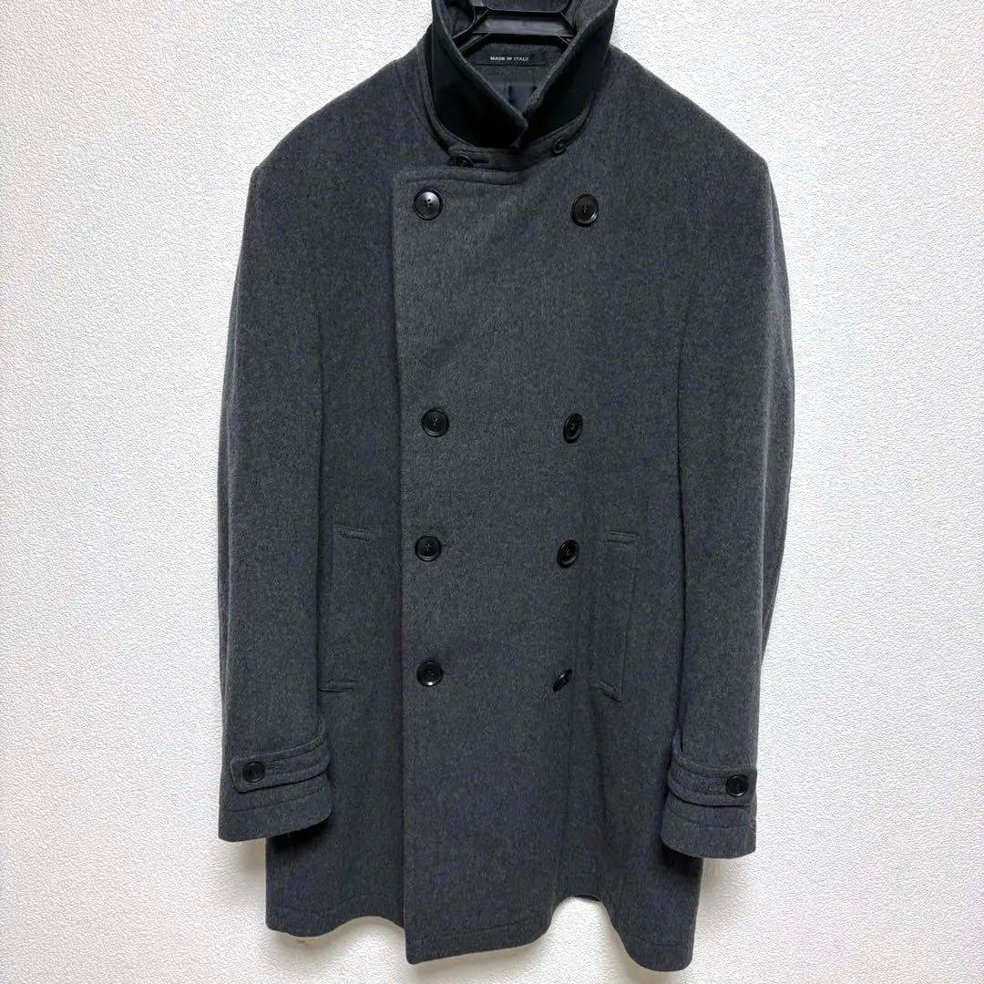 美品★TAGLIATORE タリアトーレ カシミヤ混 Ｐコート