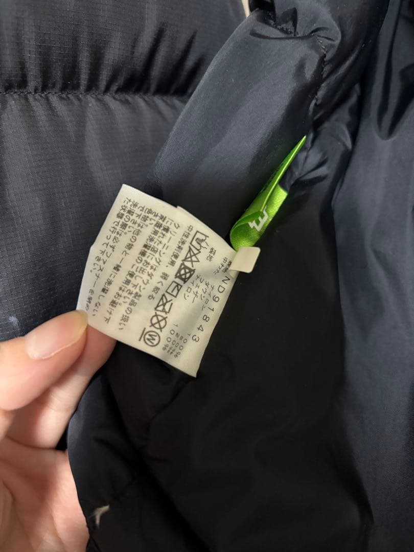 THE NORTH FACE ブラックダウンベスト
