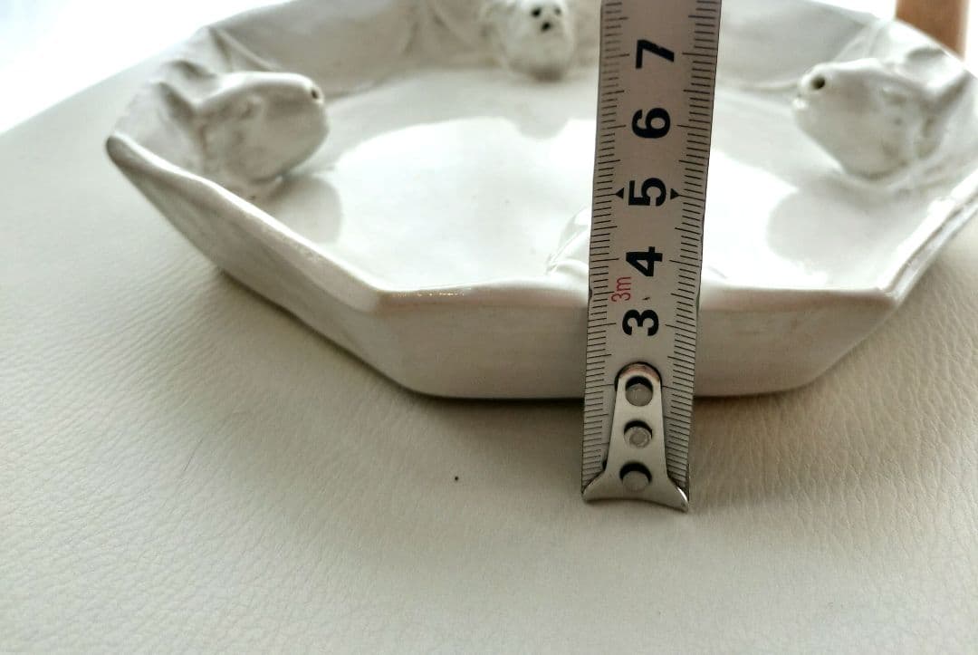 birbira ビルビラ　牛 八角形皿