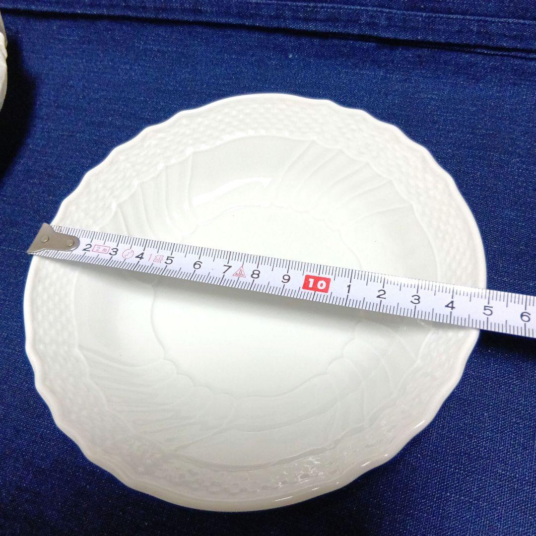 新品未使用Richard Ginori ベッキオホワイトフルーツソーサー6客