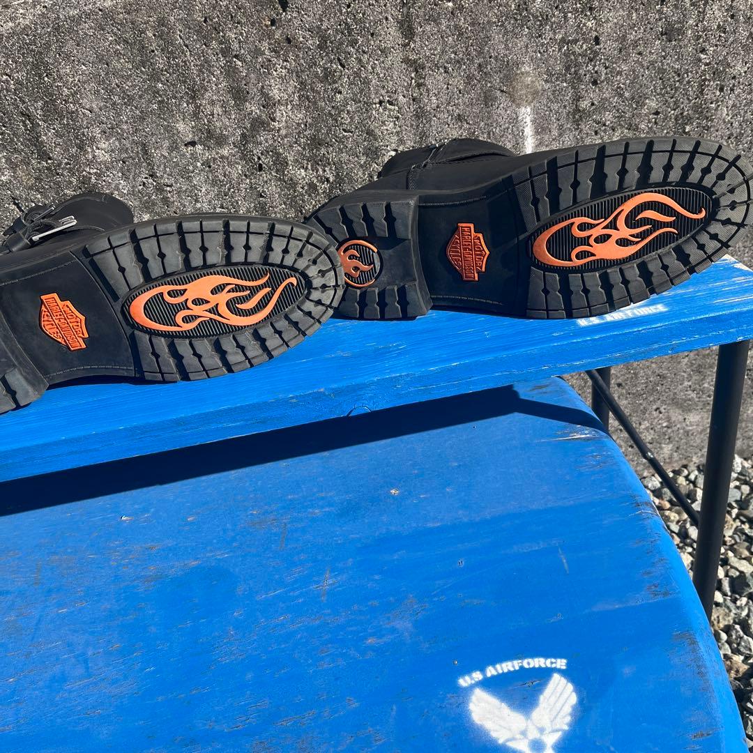 Harley Davidson 防水エンジニアブーツ 黒