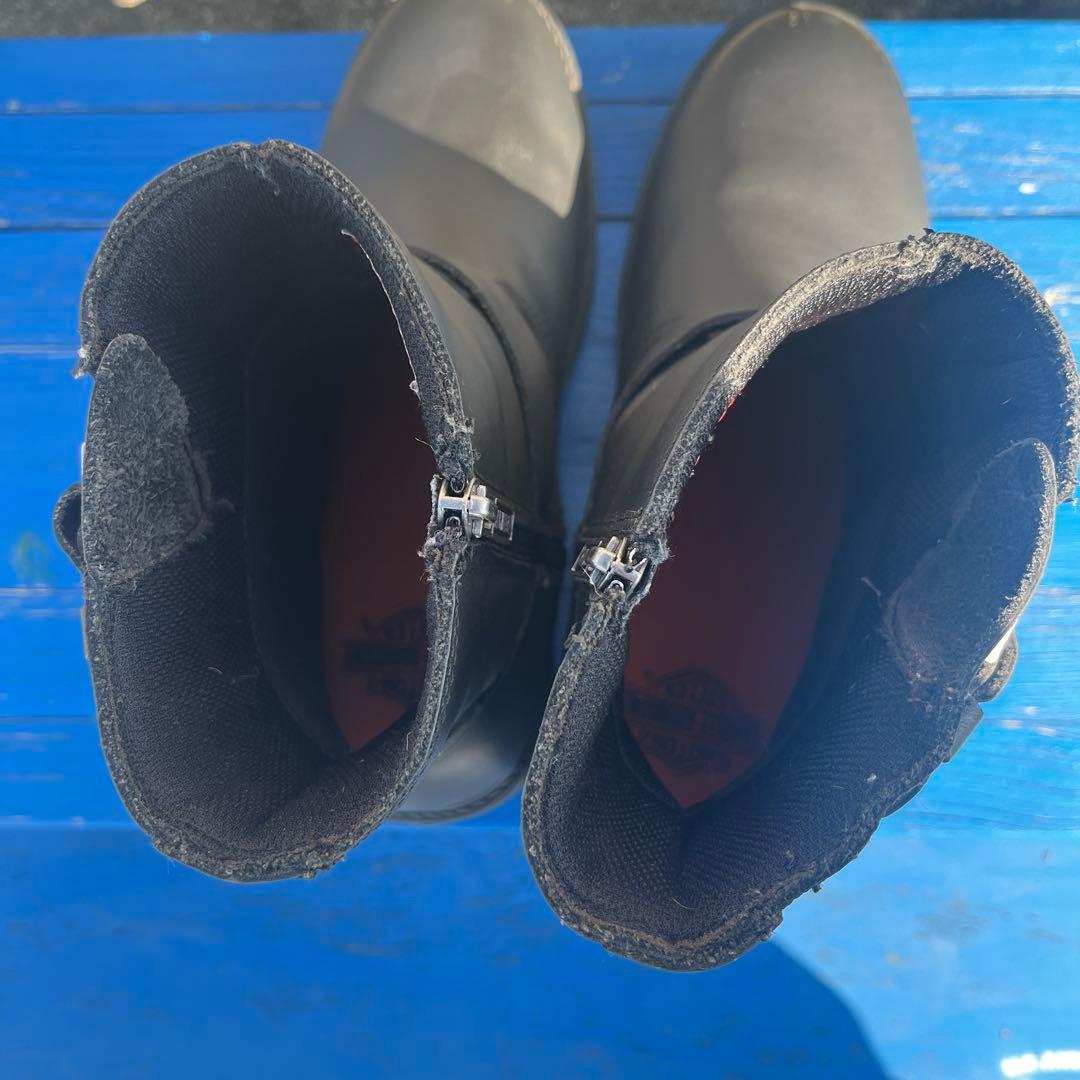 Harley Davidson 防水エンジニアブーツ 黒