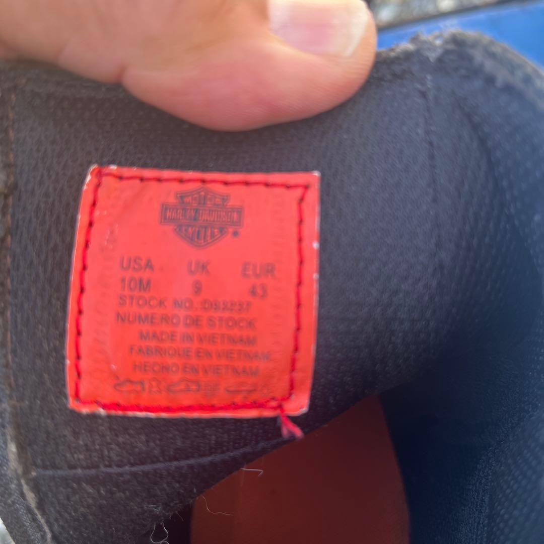 Harley Davidson 防水エンジニアブーツ 黒