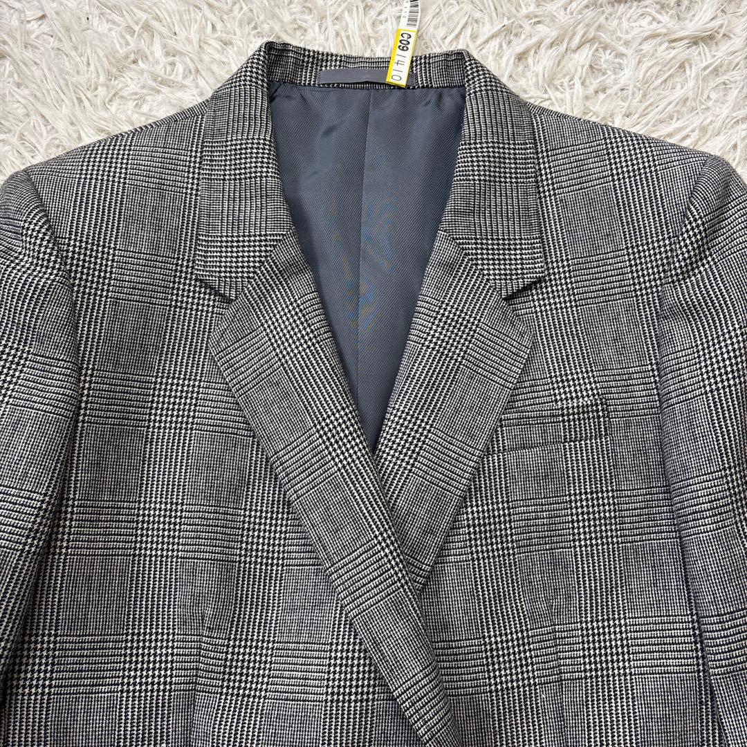 希少【バーバリーズ】グレンチェック　ロングスカート　ダブル　セットアップ　9 7