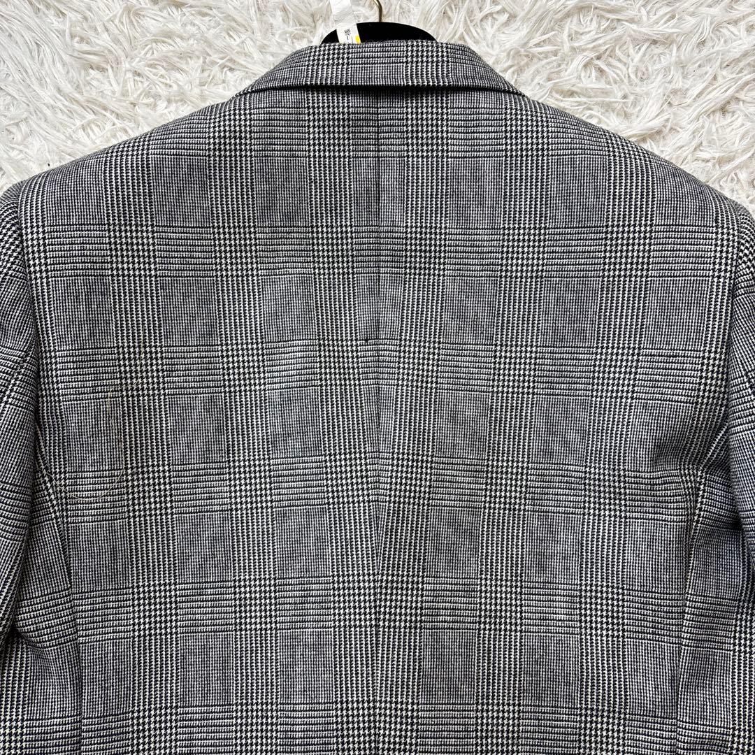 希少【バーバリーズ】グレンチェック　ロングスカート　ダブル　セットアップ　9 7