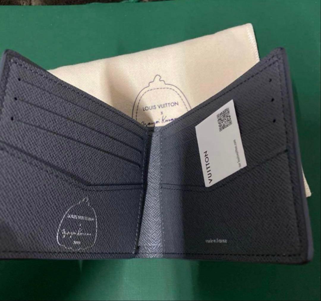 希少！草間彌生&ルイヴィトン　コラボ　財布　未使用　LV スレンダー