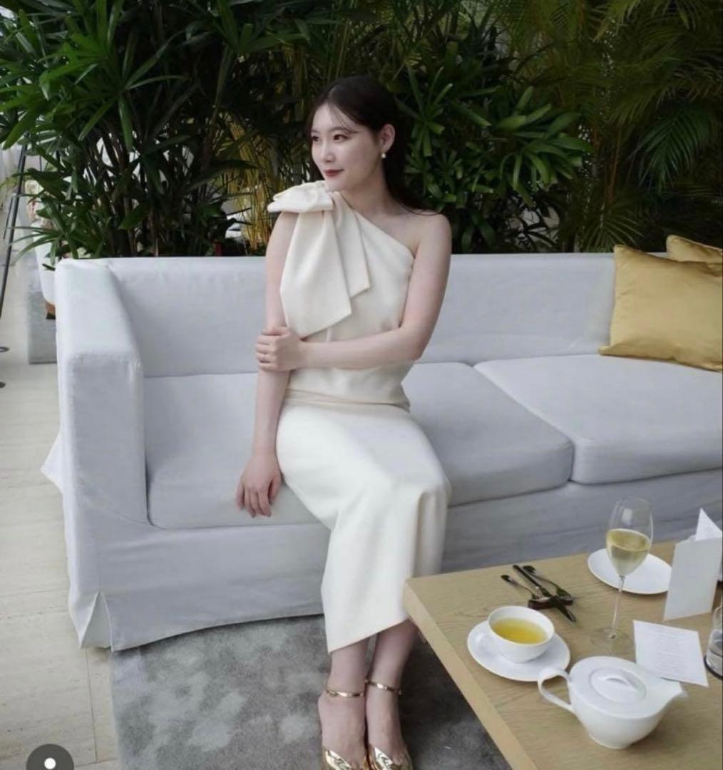 ワンピース Acka one shoulder point one piece