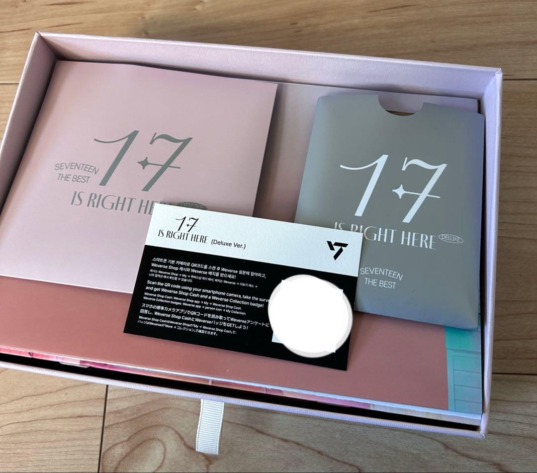 K-POP・アジア SEVENTEEN - BEST ALBUM 17 IS RIGHT HERE