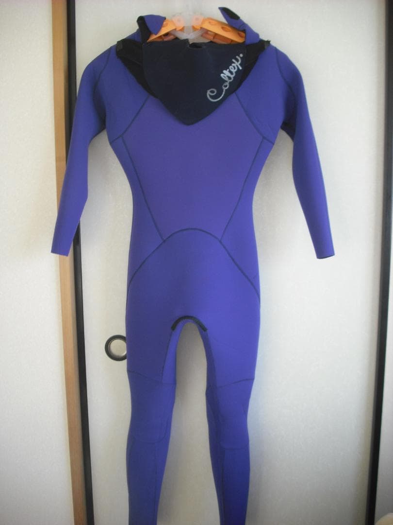 【生地柔らかく・浸水わずか】セミドライウエットスーツ　ｃｏｌｔｅｘ．　Ｍ相当