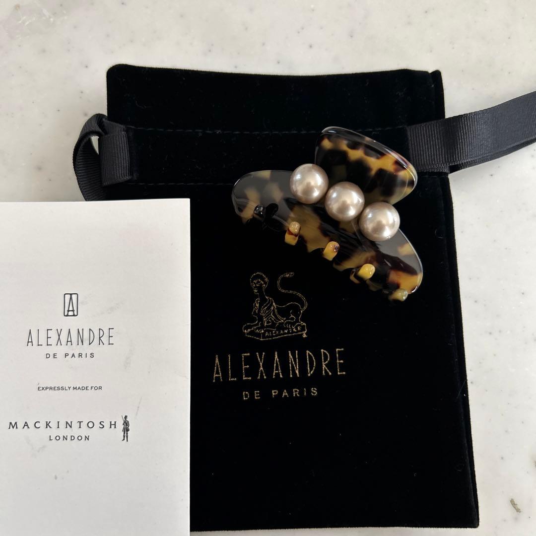 アレクサンドルドゥパリ パールクリップ