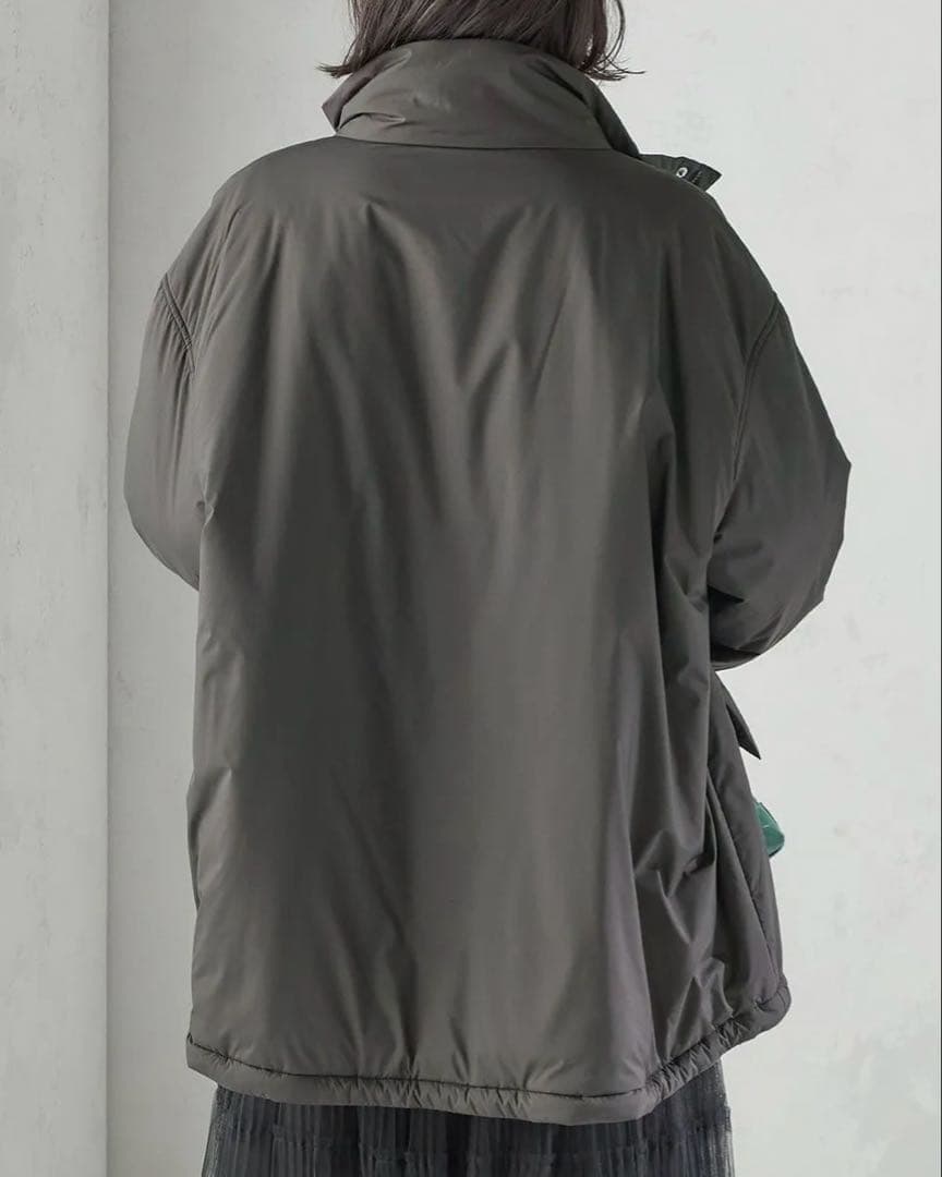 SHIPS for women IMBOTEX 中綿 ミディ ジャケット