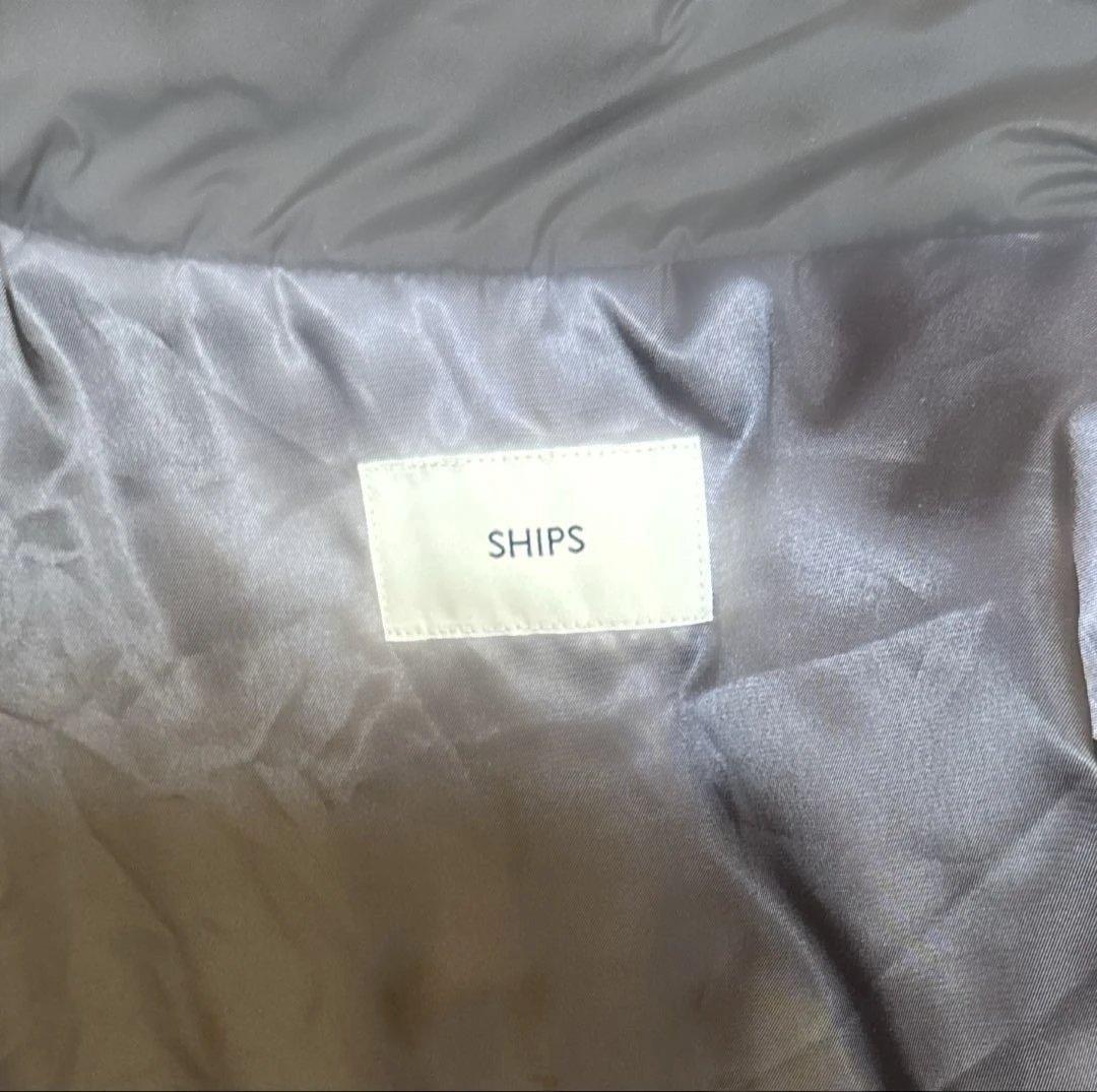 SHIPS for women IMBOTEX 中綿 ミディ ジャケット