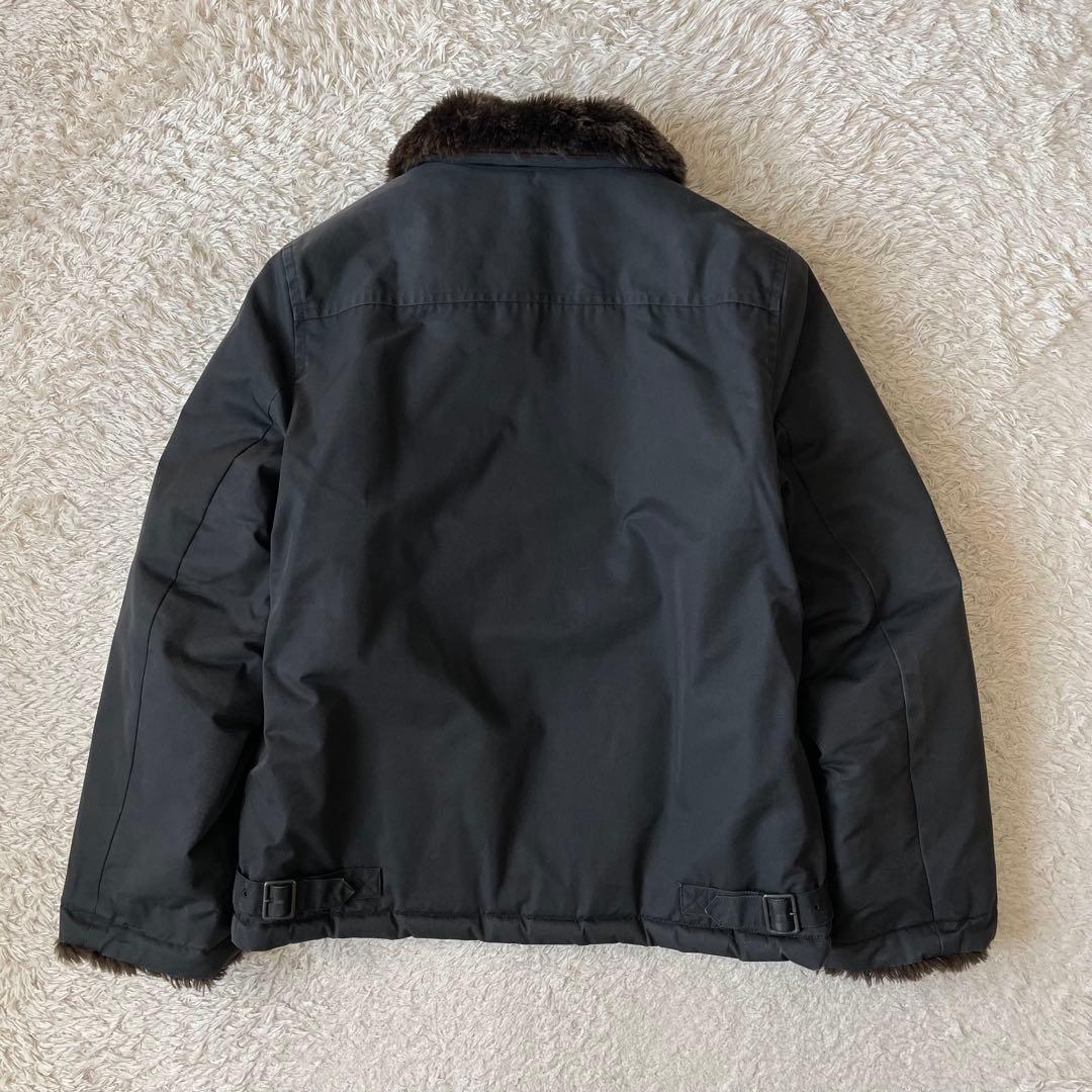 マーガレットハウエル 90s ファージャケット 2 ロクヨンクロス 黒