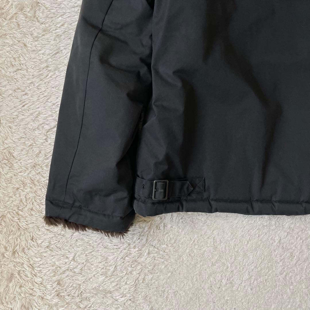 マーガレットハウエル 90s ファージャケット 2 ロクヨンクロス 黒