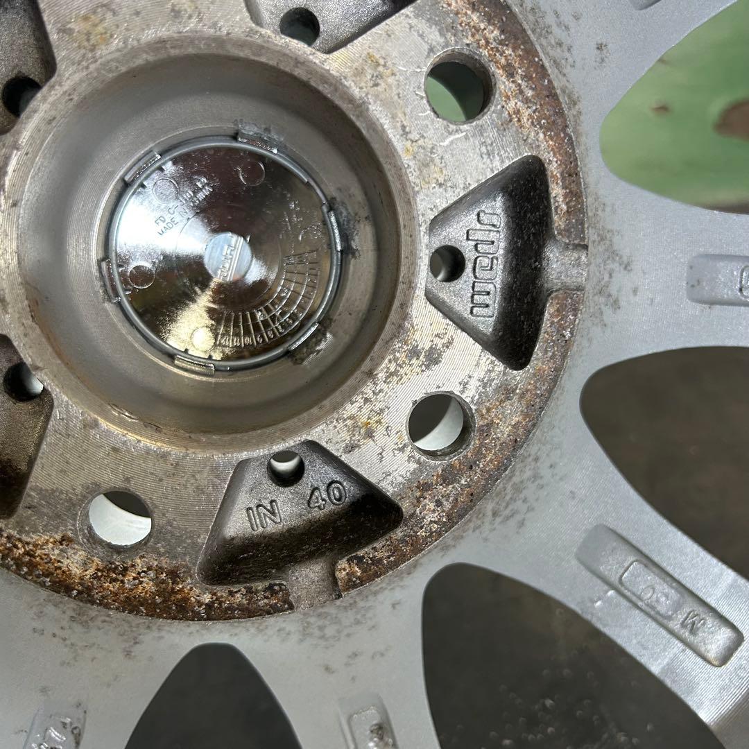 中古アルミ17X7.0　ウェッズLB　カローラクロス、ハリアー、エクストレイル等