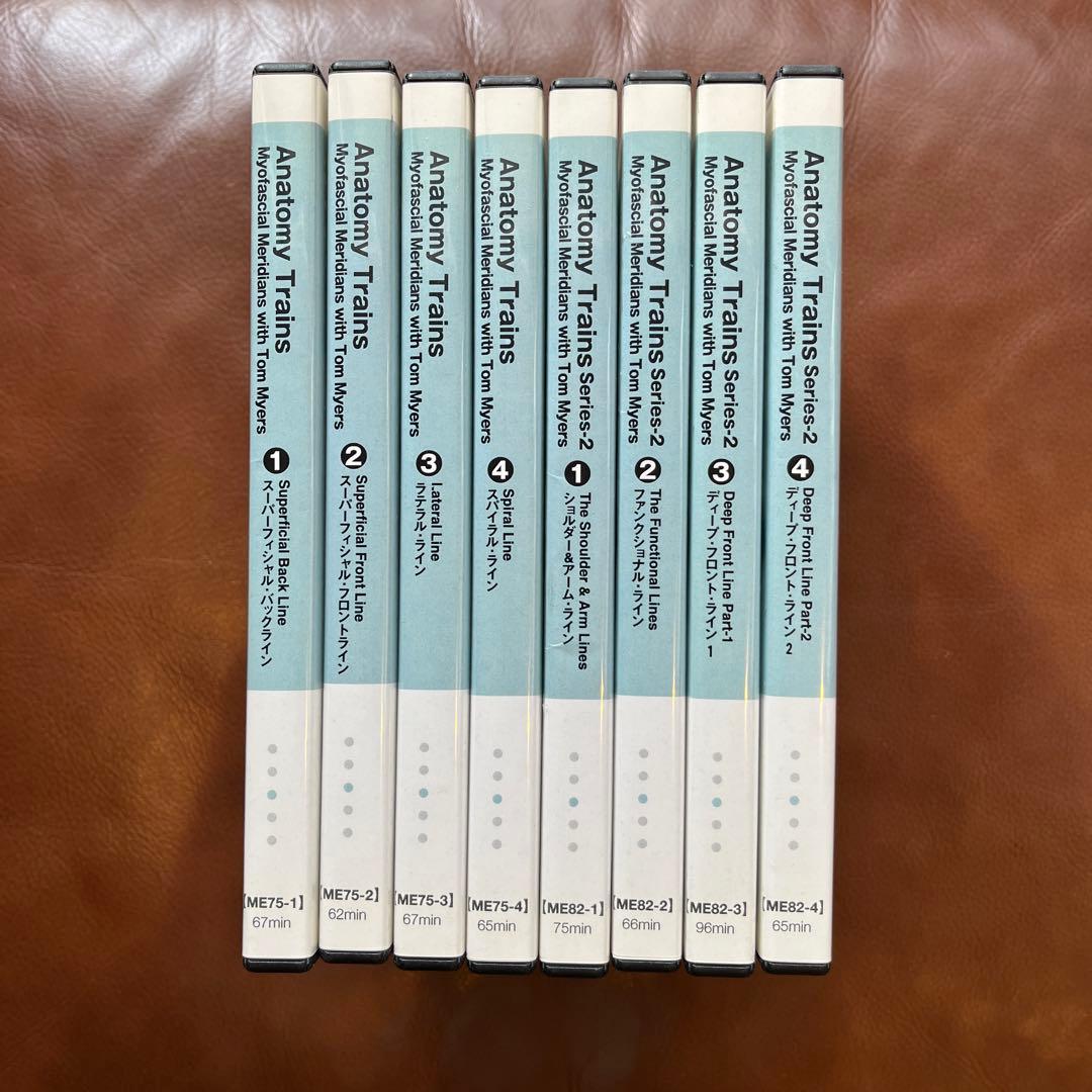 Anatomy Trains with Tom Myers DVD 全8巻