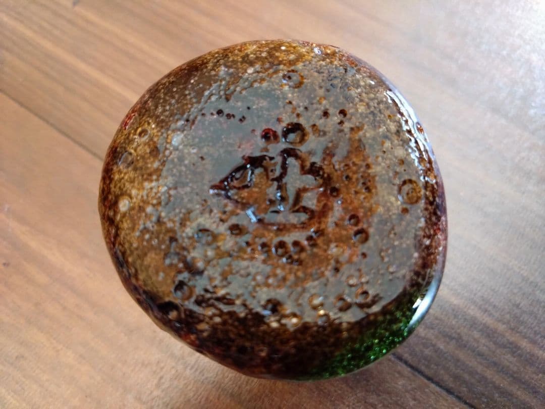 【稲嶺盛吉】琉球ガラス　グラス1点