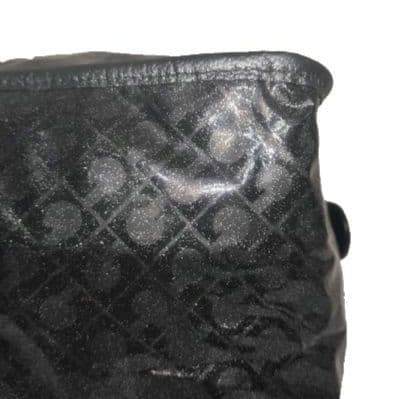 ✨美品✨GHERARDINI　ソフティー　トートバッグ　ブラック × ラメ　A4