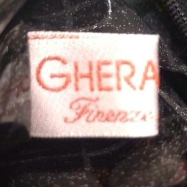 ✨美品✨GHERARDINI　ソフティー　トートバッグ　ブラック × ラメ　A4