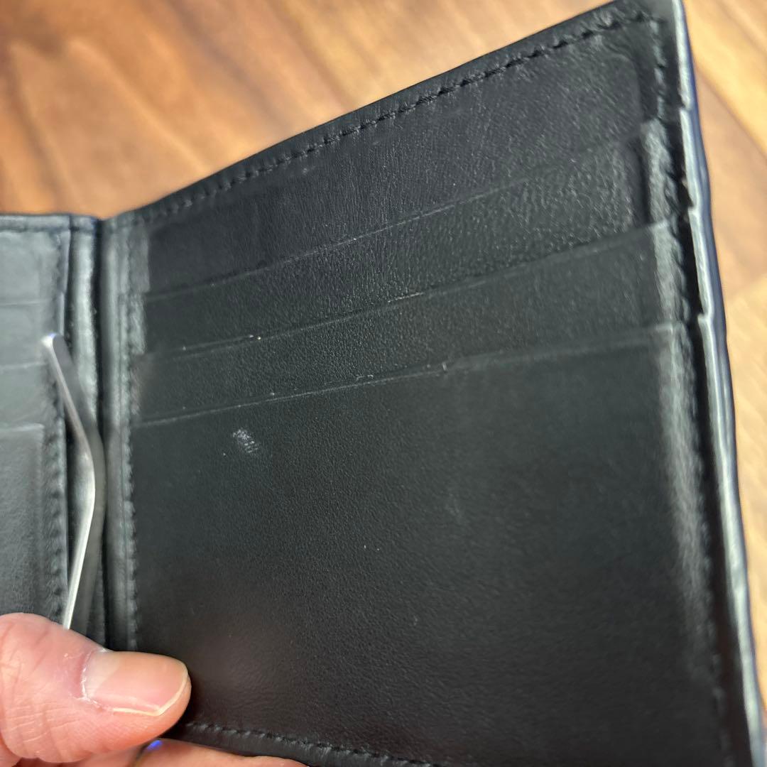 Bottega Veneta マネークリップ ブラック 2つ折り財布