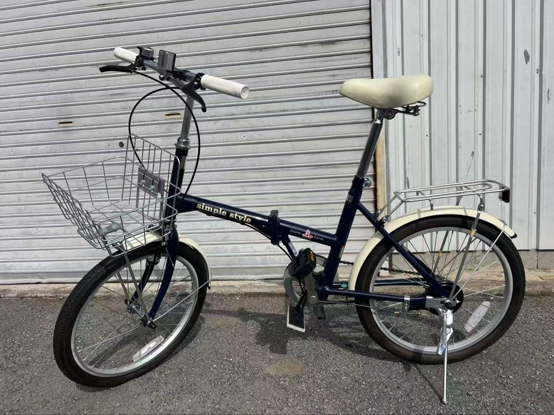 407 simple style 折りたたみ自転車 20インチ