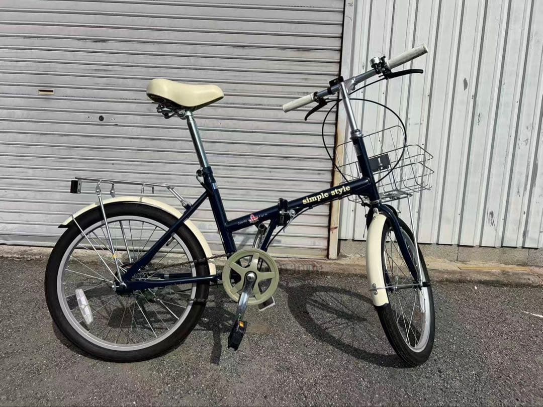 407 simple style 折りたたみ自転車 20インチ