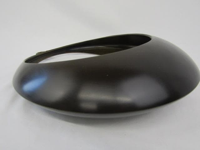 u*d様 唐銅製 吊花生 満月 尺0 高さ33ｃｍ 重量1.9ｋｇ 花鎖付 Y5