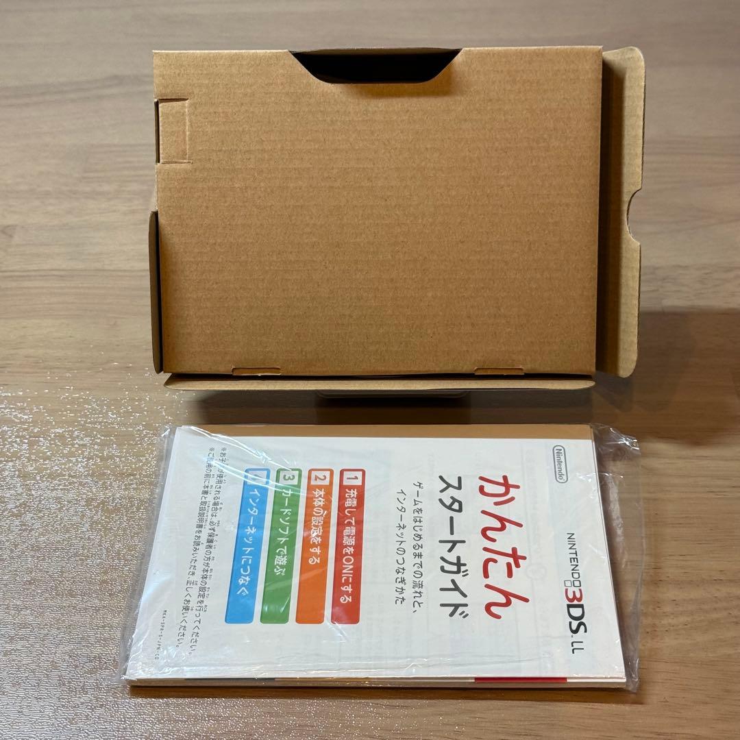 4-175 ニンテンドー3DS LL レッド×ブラック 箱付き