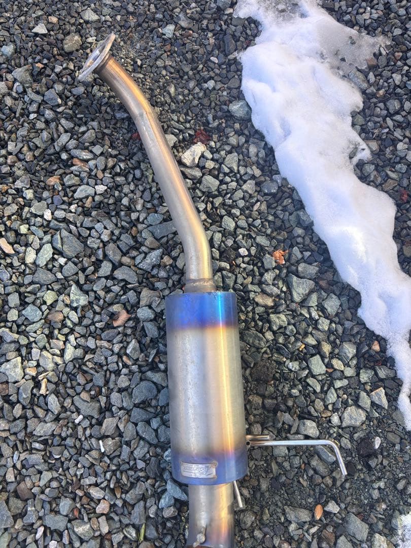 J's RACING SUS304マフラー ge8 フィット