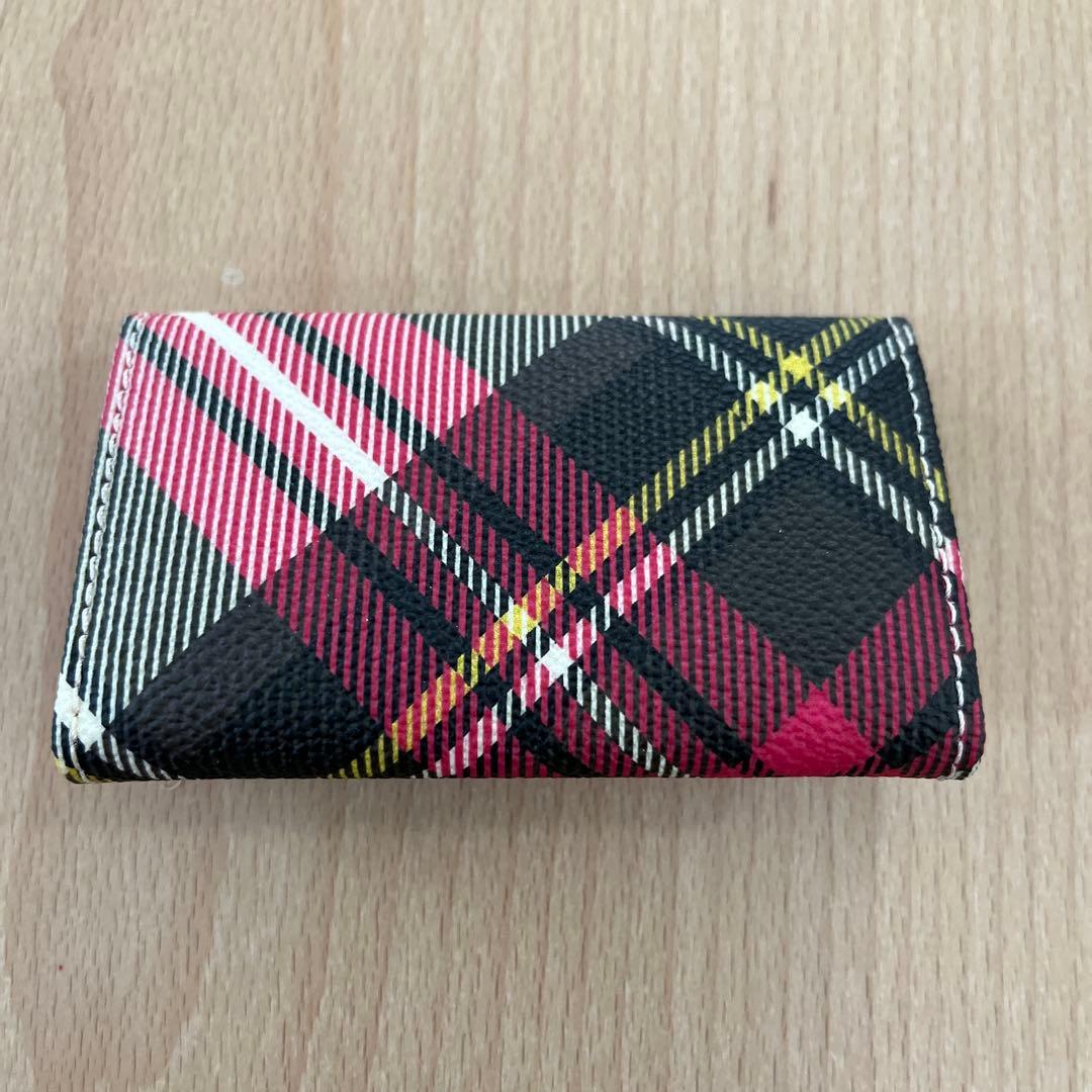 ヴィヴィアンウエストウッド　タータンチェック柄キーケース