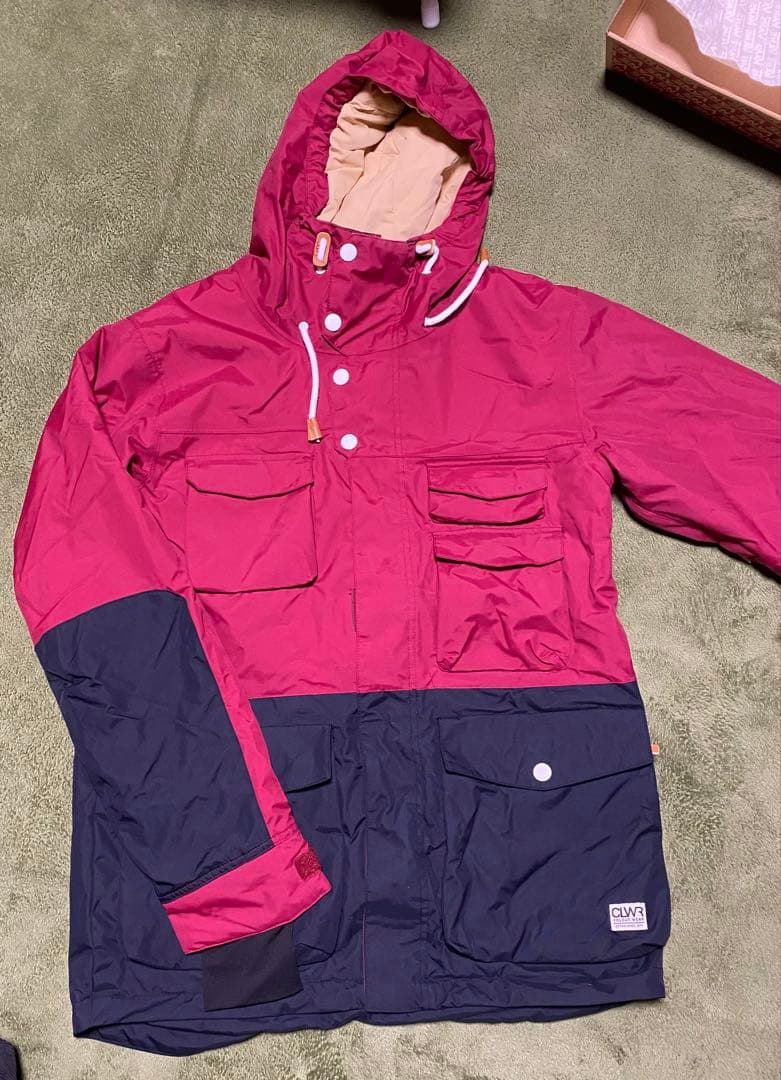 スノーボードウェアセット 赤と紺