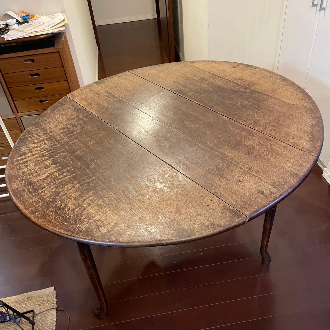 英国クラシック ゲートレッグテーブル