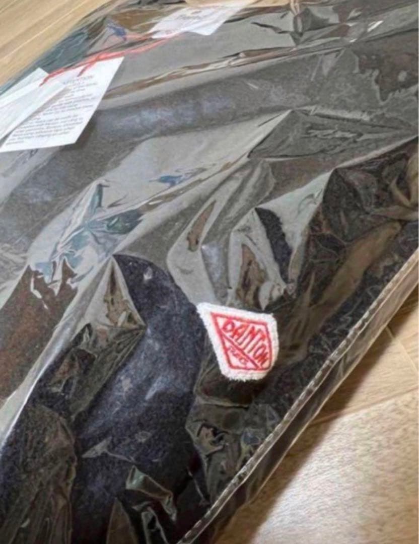 DANTONダントン　ノーカラー フリース ジャケット　ブラック36