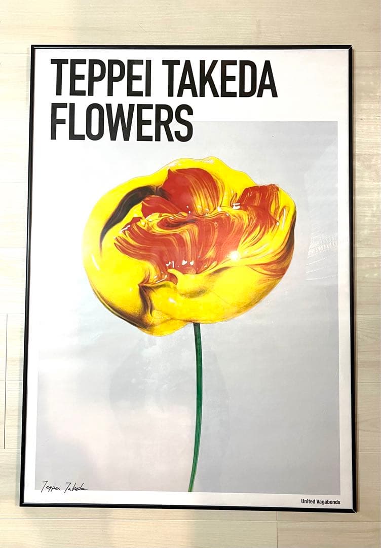武田鉄平 TAKEDA TEPPEI Flowers ポスター