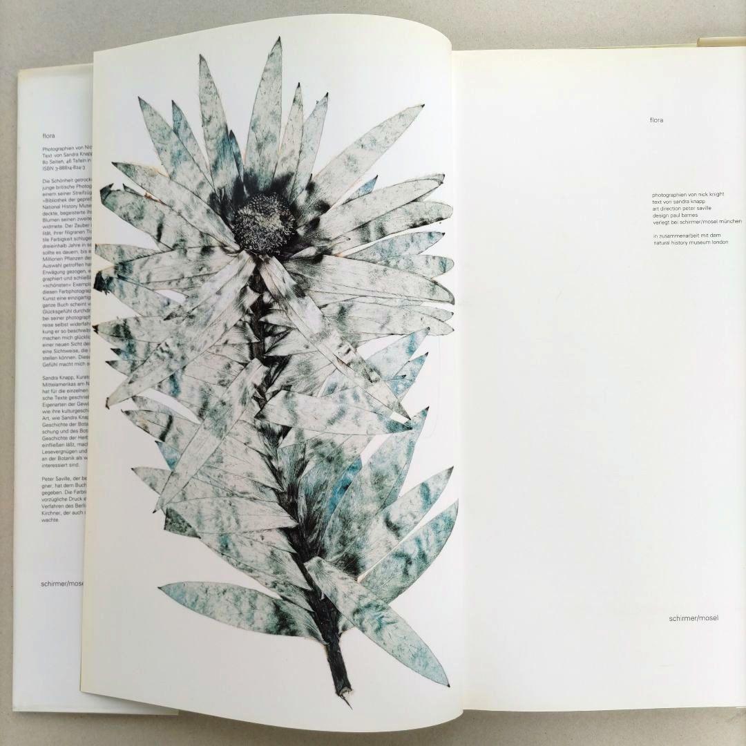 FLORA:Nick Knight/ニック・ナイト 写真集 植物標本 アート