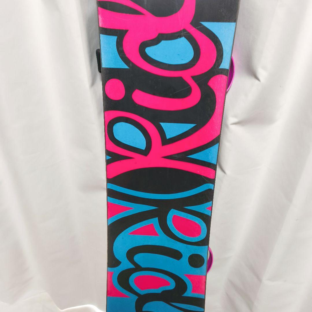 ライド　Ride Rapture 138cm スノーボード　ビンディング　セット