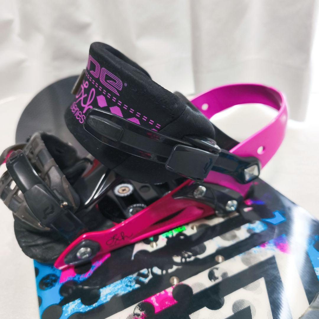 ライド　Ride Rapture 138cm スノーボード　ビンディング　セット