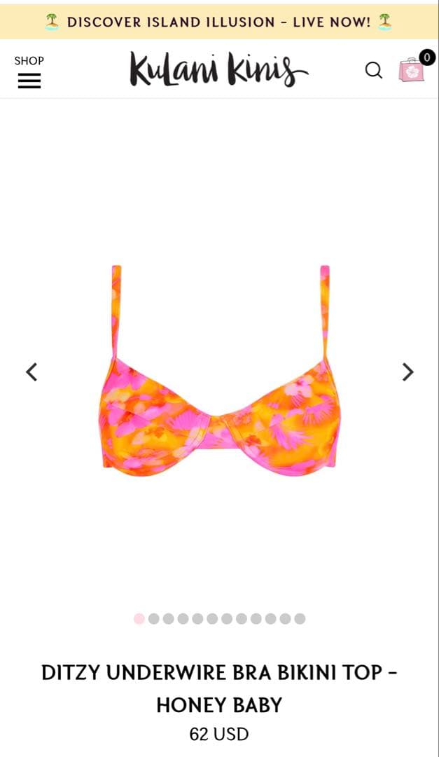 Kulani Kinis 上下ビキニセット