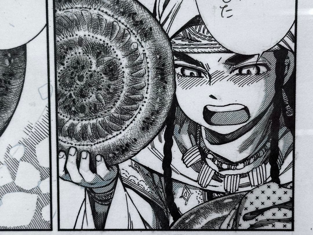 【額装】森薫　乙嫁語り　複製原稿　2種セット（パリヤの告白I・II）