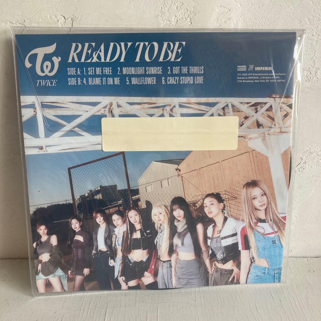 新品未開封　初回限定版　TWICE Ready to be アナログ レコード