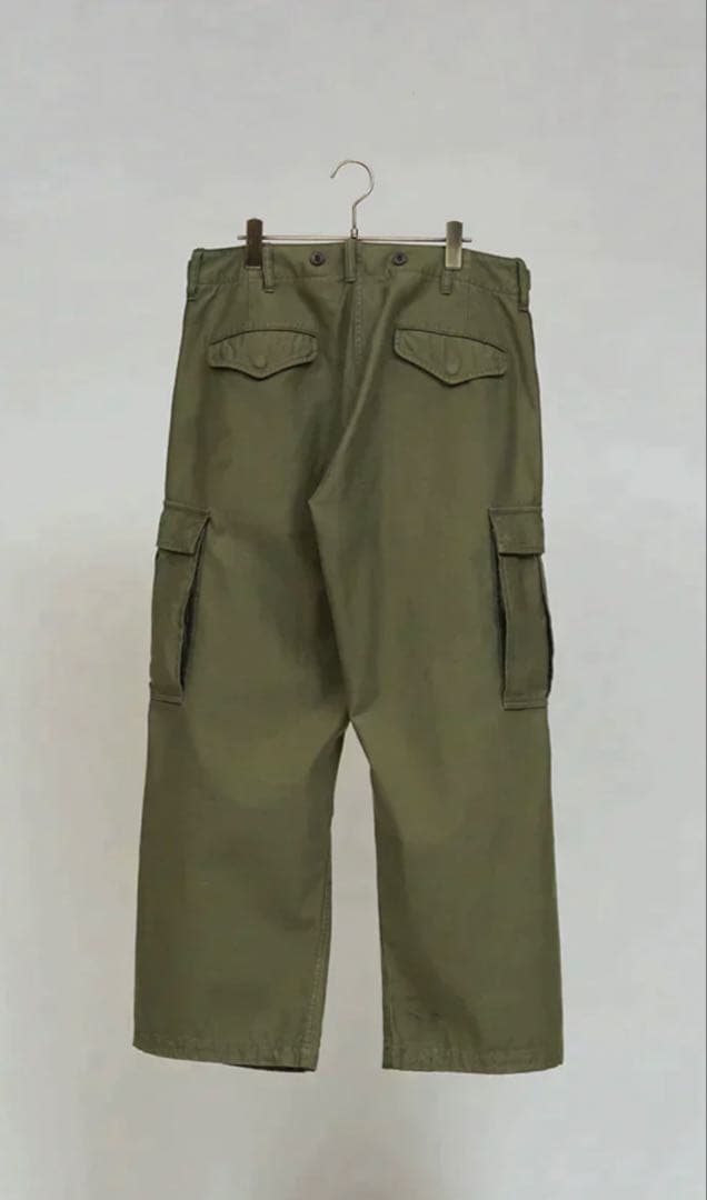 ナイジェルケーボン　アーミーカーゴパンツ カーキ 34 定価¥38,500